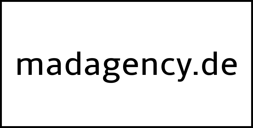 madagency.de