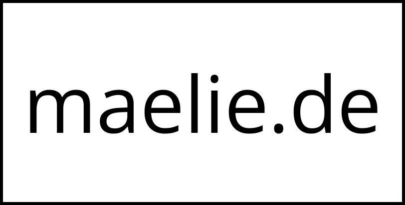maelie.de