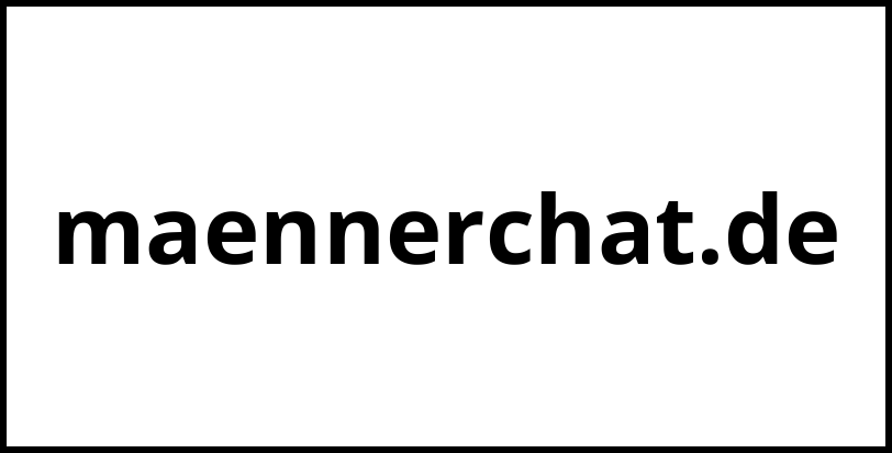 maennerchat.de