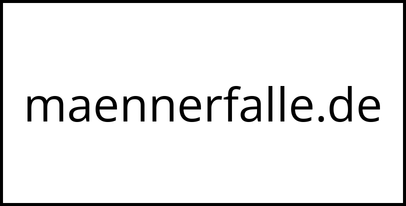 maennerfalle.de