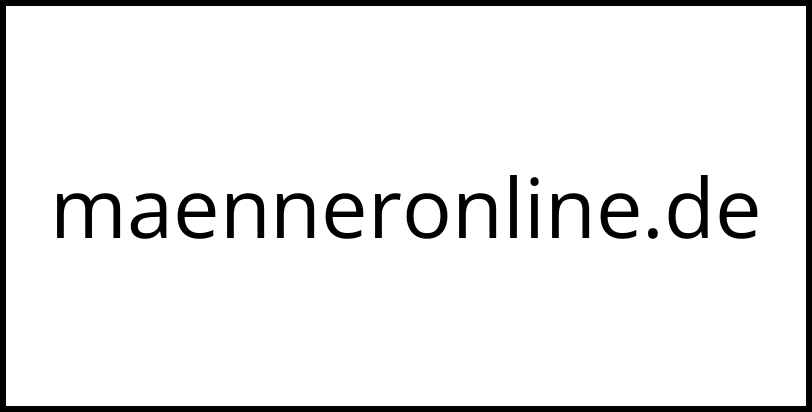 maenneronline.de