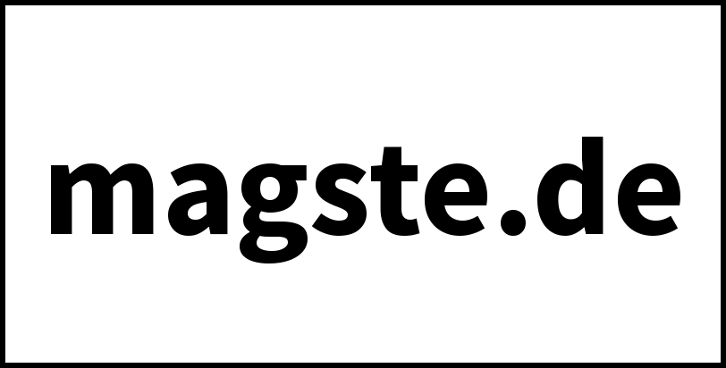 magste.de
