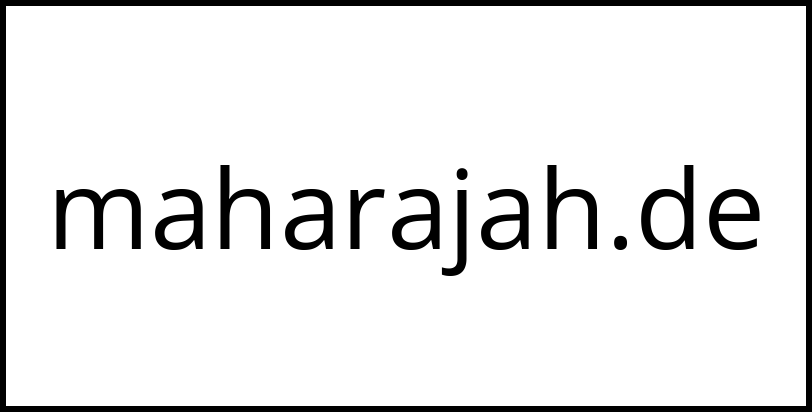 maharajah.de