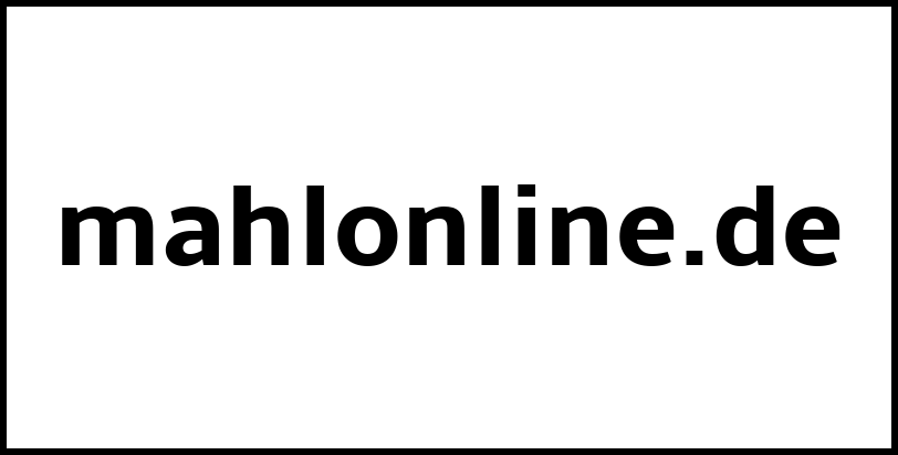 mahlonline.de