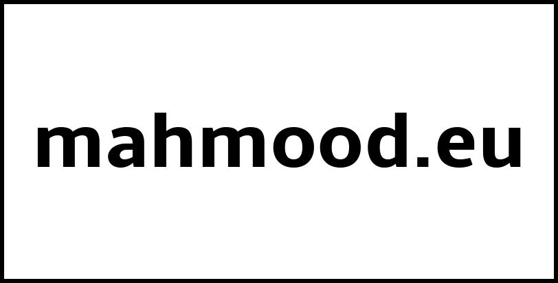 mahmood.eu