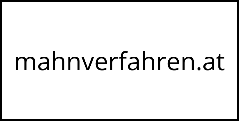 mahnverfahren.at