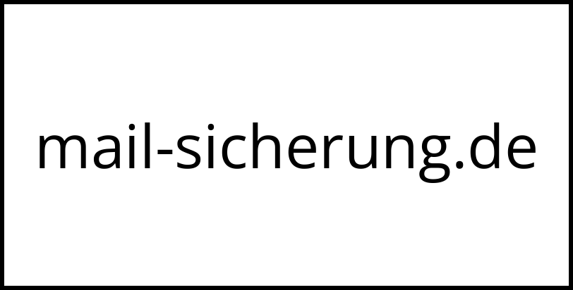 mail-sicherung.de