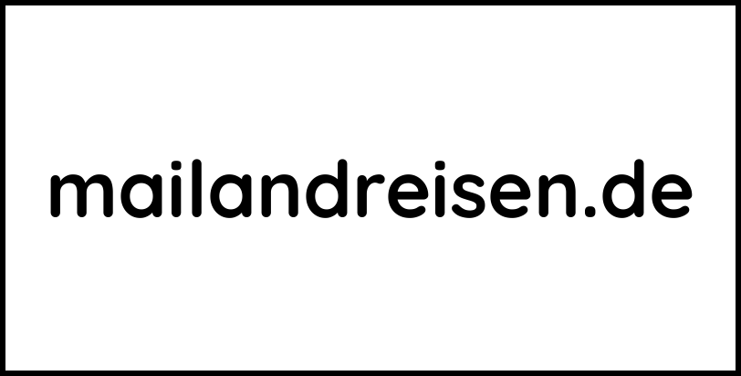 mailandreisen.de