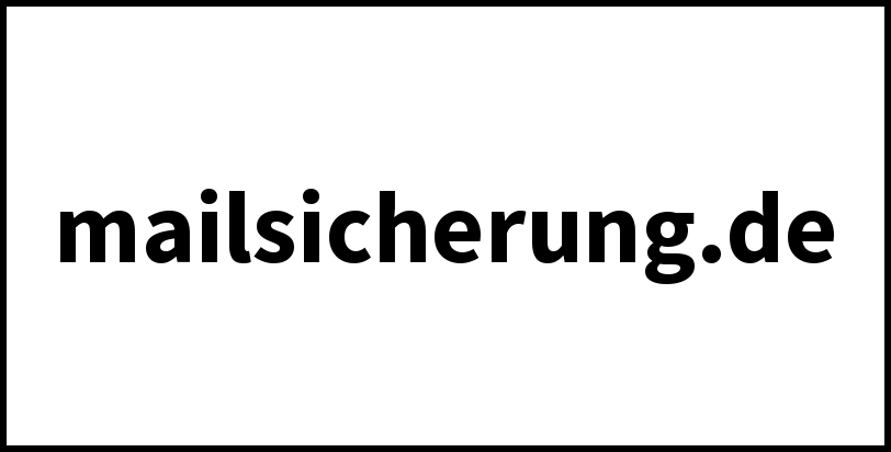 mailsicherung.de