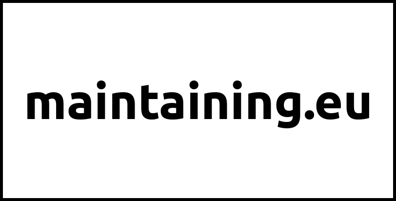 maintaining.eu