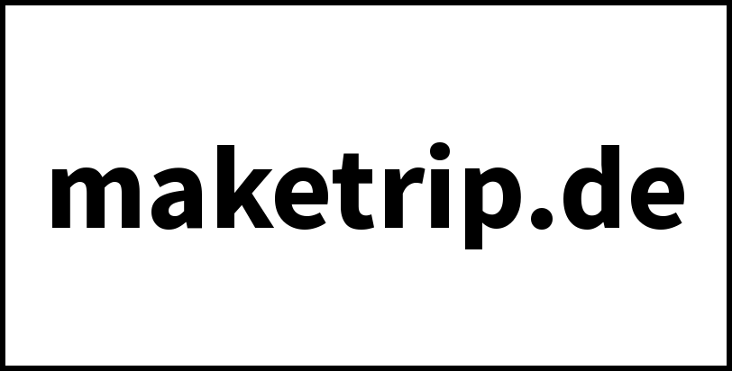 maketrip.de