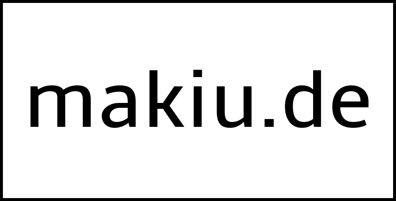 makiu.de