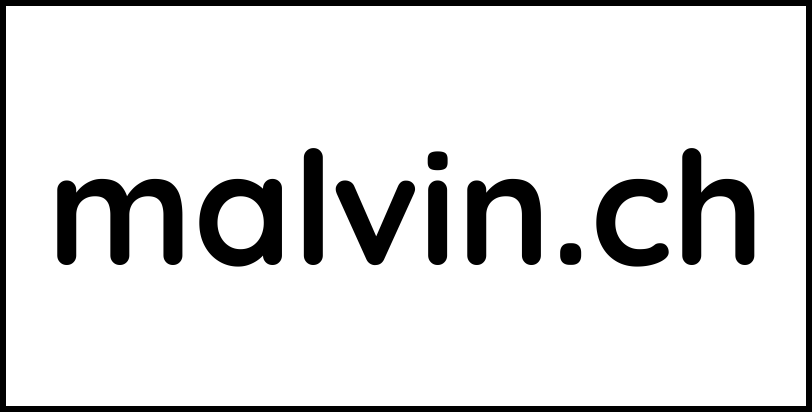 malvin.ch