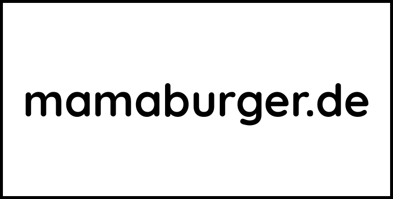mamaburger.de