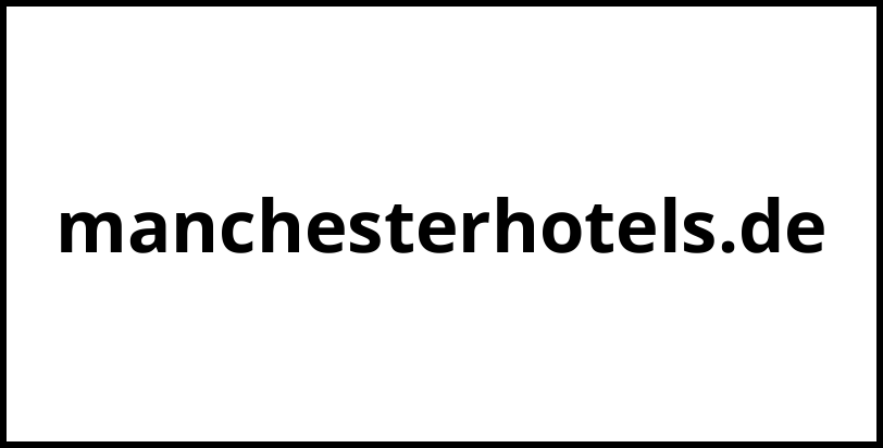 manchesterhotels.de
