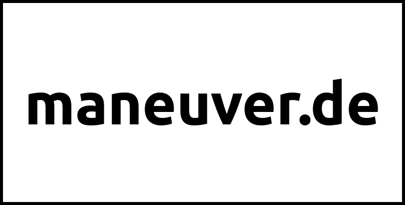 maneuver.de