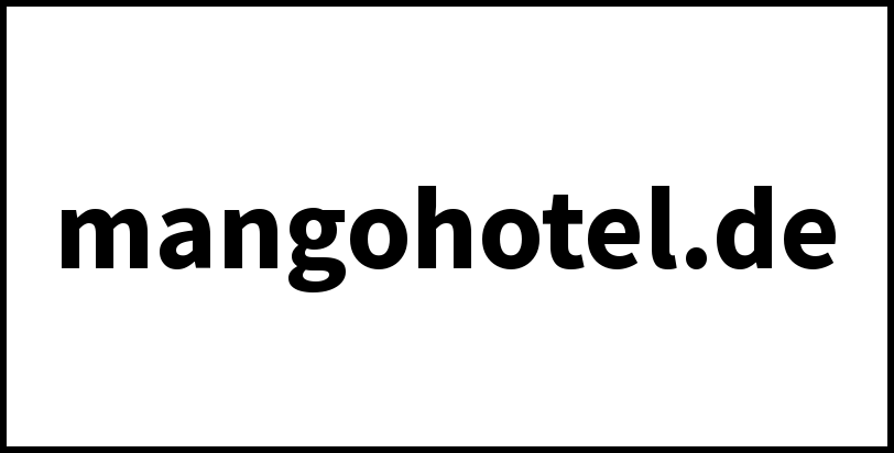 mangohotel.de