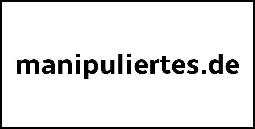 manipuliertes.de