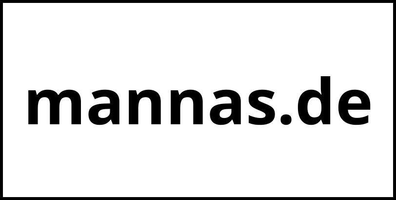 mannas.de