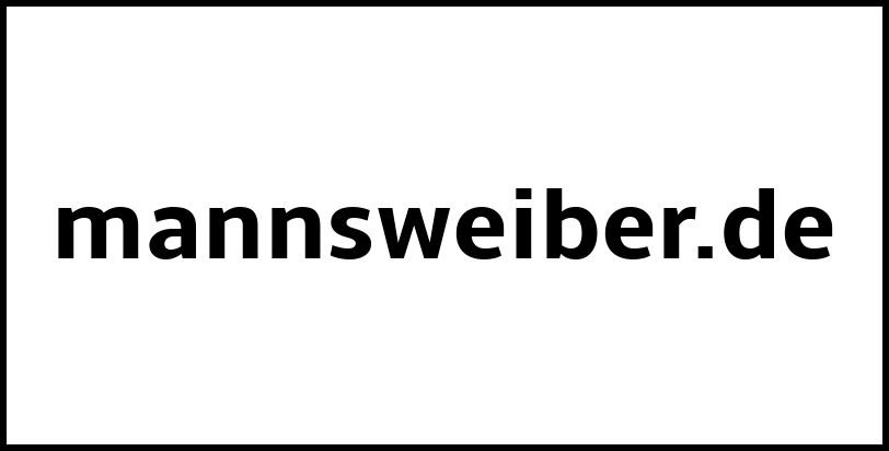mannsweiber.de