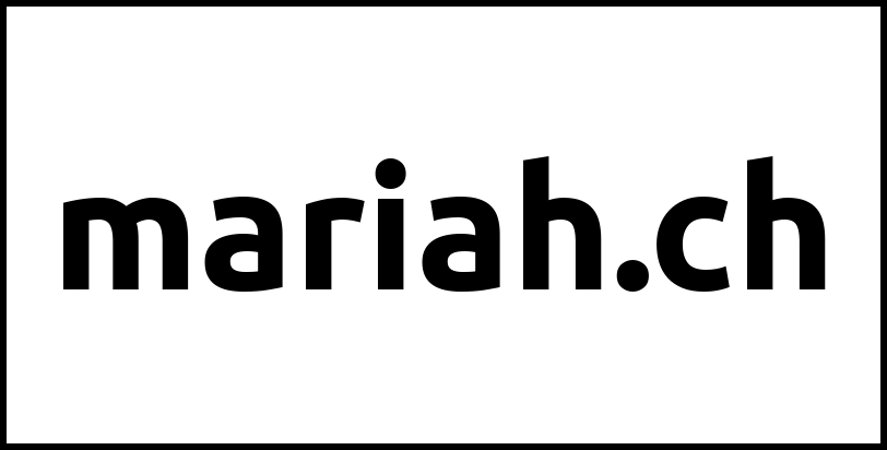 mariah.ch