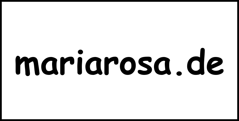 mariarosa.de