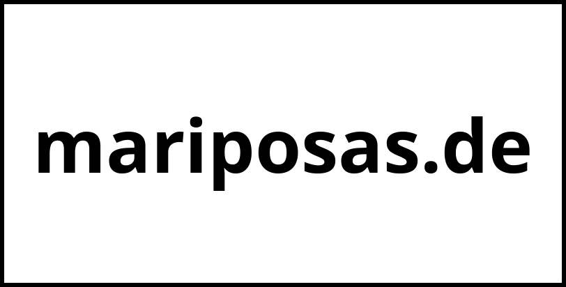 mariposas.de