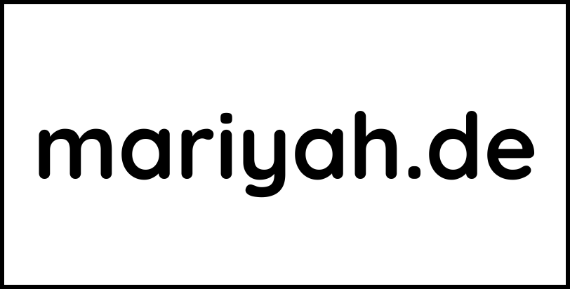 mariyah.de