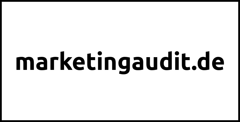 marketingaudit.de