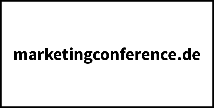 marketingconference.de