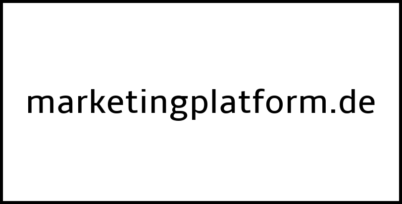 marketingplatform.de