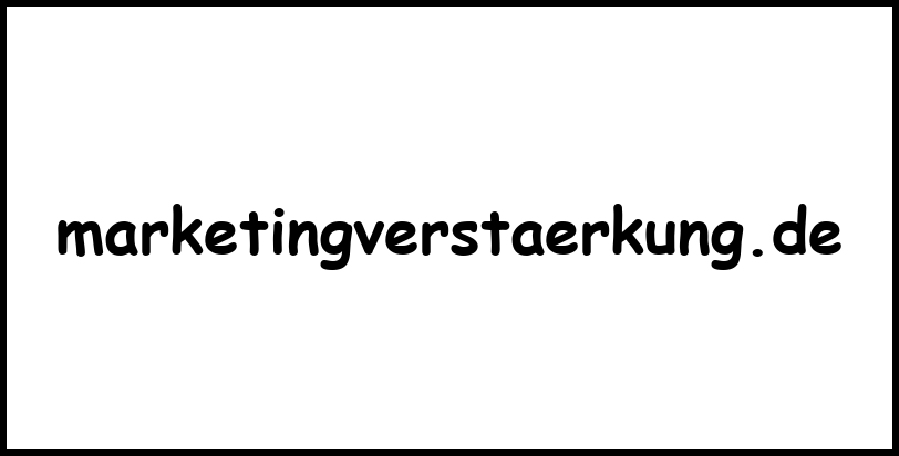 marketingverstaerkung.de