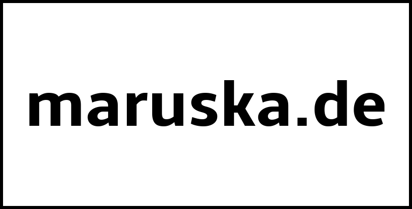 maruska.de