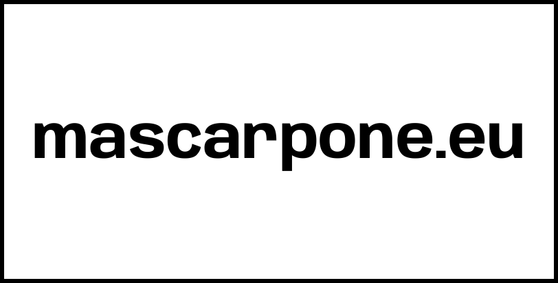 mascarpone.eu