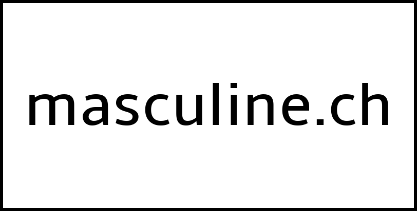 masculine.ch