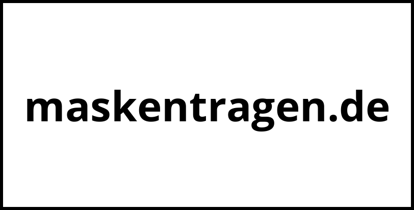 maskentragen.de