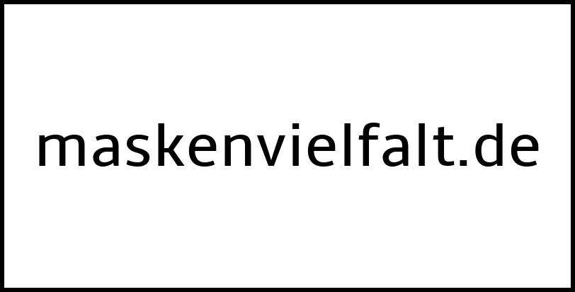 maskenvielfalt.de