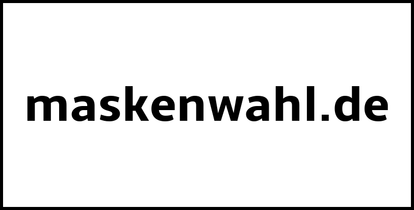 maskenwahl.de