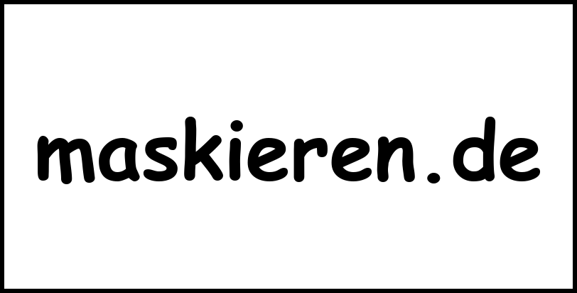 maskieren.de