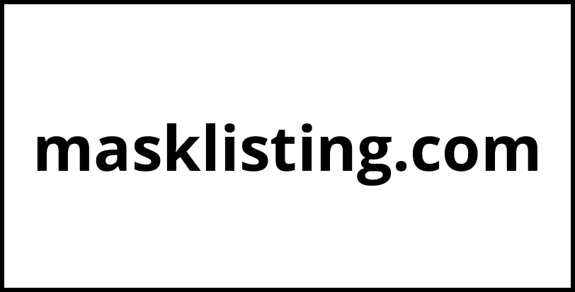 masklisting.com