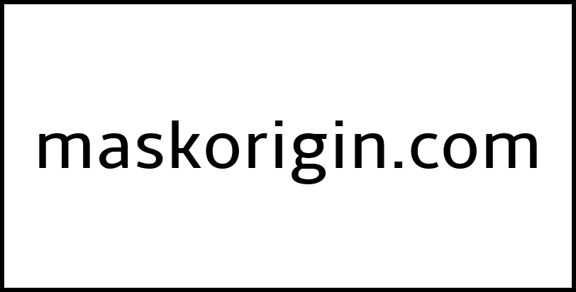 maskorigin.com