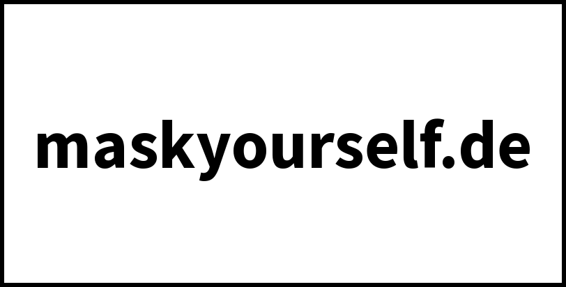 maskyourself.de