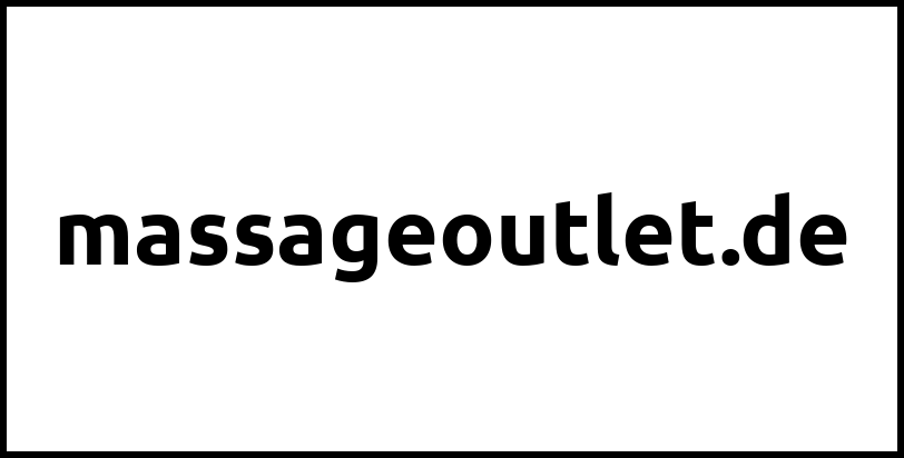 massageoutlet.de