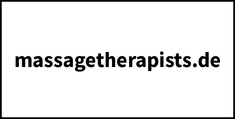 massagetherapists.de