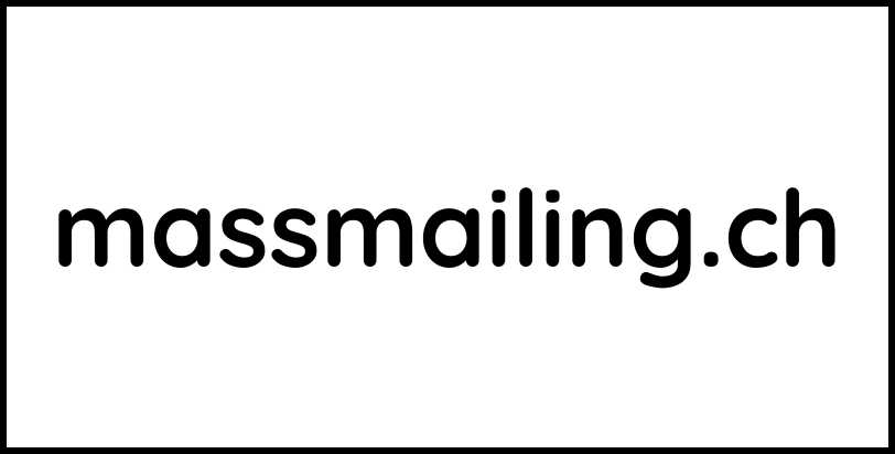 massmailing.ch