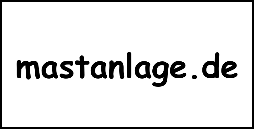 mastanlage.de
