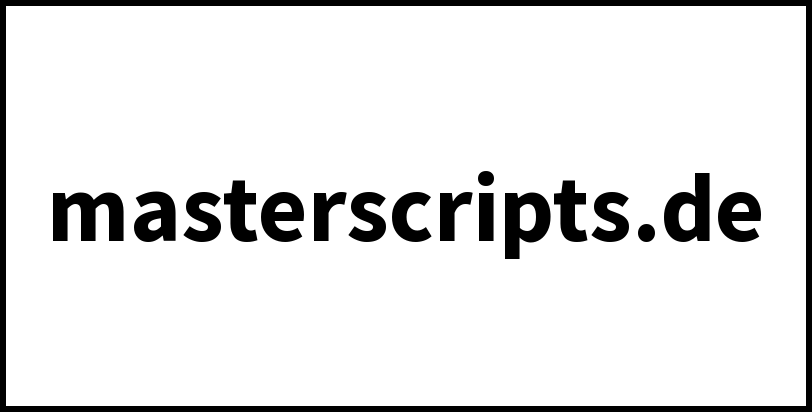 masterscripts.de