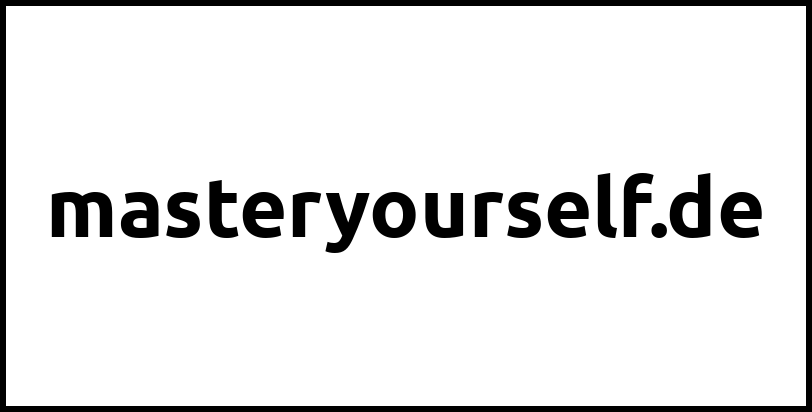 masteryourself.de