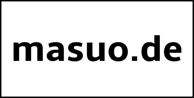 masuo.de