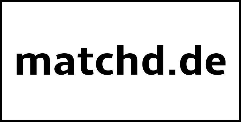matchd.de